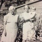 Gloria with Mother and Grandmother